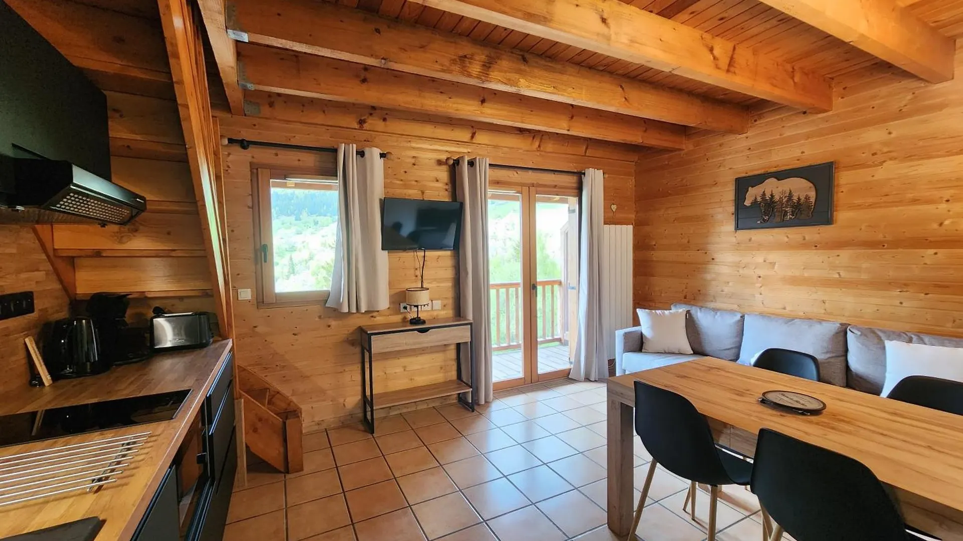 Chalet 6 A 8Pers Pied Des Pistes, Piscine Et Vue Saint-François-Longchamp